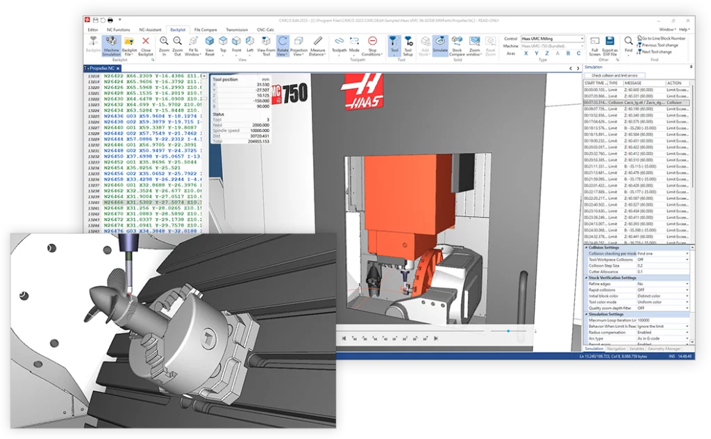 CIMCO MACHINE SIMULATION